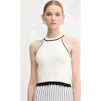 Dámská halenka Halenka Gaudi dámská, béžová barva, hladká, 511FD43001 01X, vel. M