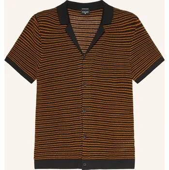 Pánská košile Strellson Pánská Úpletová Košile Adrian Slim Fit, černá /...