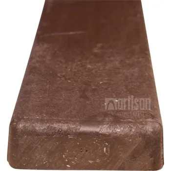 Plotovka Plastové prkno lavičkové Transform 120x50x1700, hnědé - rec