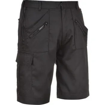 Pánské kalhoty Šortky Police Ripstop Z0033 Barva: Černá, Velikost: XS