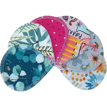 Odličovací ubrousek ESITO | Odličovací tampony pratelné 6 ks Antibakteriální Medium - střední / 8 x 9,5 cm