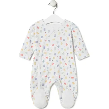 Oblečení a móda Dětský bavlněný overal Tous Star Star.2204 bílá 00X, vel. 81-86
