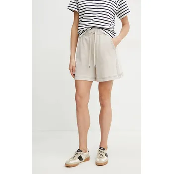 Bavlněné šortky MAX&Co. 2516781013200 béžová 80X, vel. XS