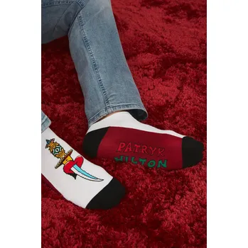 Pánské ponožky Bavlněné ponožky Medicine 2-pack pánské, více barev RS25.LGM250 vícebarevná MLA, vel. 39/42