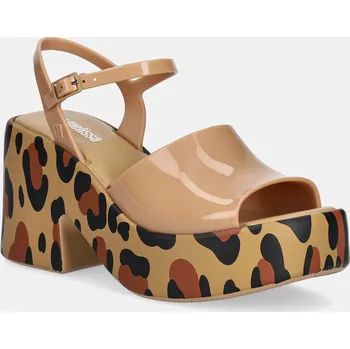 Dámské sandále Sandály Melissa MELISSA LINA AD hnědá barva, M 35929.BC232 M.35929.BC232 88X, EUR 38