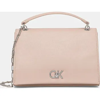 Kabelka Calvin Klein růžová barva, K60K612810 39X, vel. ONE SIZE