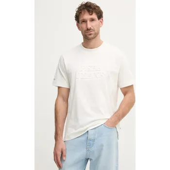 Pánské tričko Bavlněné tričko Pepe Jeans DARIUS TEE PM509723 béžová 01X, vel. S