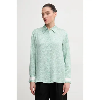 Pánská košile Košile Tommy Hilfiger WW0WW45129 zelená 07X, vel. 34