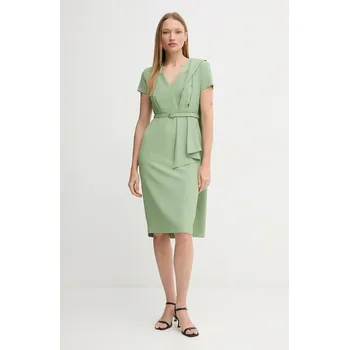 Dámské šaty Šaty Sandro Ferrone S23XBEBALDACCHINI zelená 70X, vel. 40