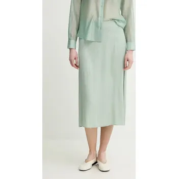 Dámská sukně Sukně Marc O'Polo zelená barva, midi, 502132820009 07X, vel. 40