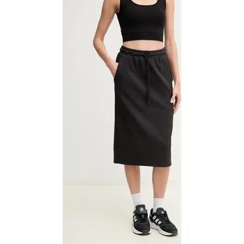 Dámská sukně Sukně Puma černá barva, midi, 685059 99X, vel. XS