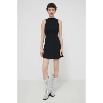 Dámské šaty Šaty Desigual TURNER černá barva, mini, 24SWVF08 99X, vel. XS