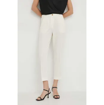 Kalhoty Sisley 4KVXL5CM7 béžová 01X, vel. 40