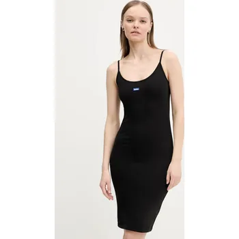 Dámské šaty Šaty Hugo Blue 50538896 černá 99X, vel. XL