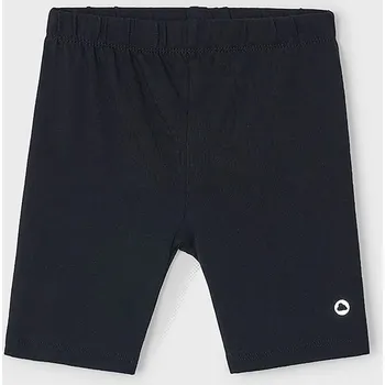 Chlapecké kraťasy Dětské bavlněné šortky Mayoral černá barva, hladké, 610 610.6M.Mini.PPYA 99X, vel. 92