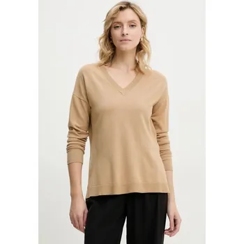 Dámský svetr Svetr Answear.LAB dámský, hnědá barva, lehký 239165.HWK 82X, vel. M