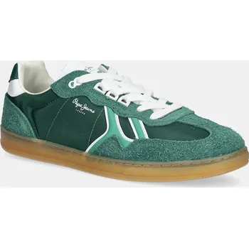 Pánské tenisky Sneakers boty Pepe Jeans BALL FUN M zelená barva, PMS00040 77X, EUR 42