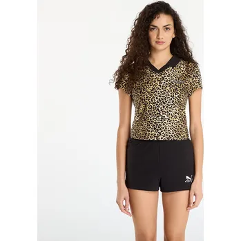 Tričko PUMA x A$AP ROCKY Animal Baby Tee Warm Beige/ AOP S