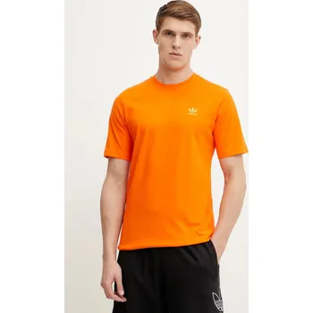 Bavlněné tričko adidas Originals Trefoil oranžová barva, JC9995 22X, vel. S