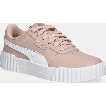 Dívčí tenisky Dětské sneakers boty Puma Carina 3.0 růžová barva, 401476 39X, EUR 38