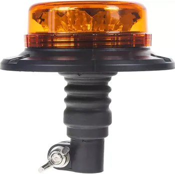 Maják LED maják, 12-24V, 12x3W oranžový na držák, ECE R65