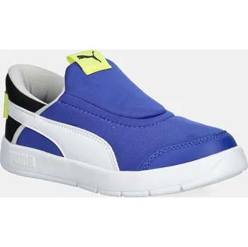 Chlapecká obuv Dětské sneakers boty Puma Courtflex v3 SLIPTECH PS 399734.K modrá 55X, EUR 32