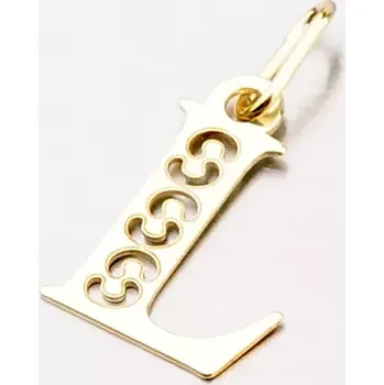 Přívěsek Přívěsek žluté zlato 585 písmeno L 442-0001-L