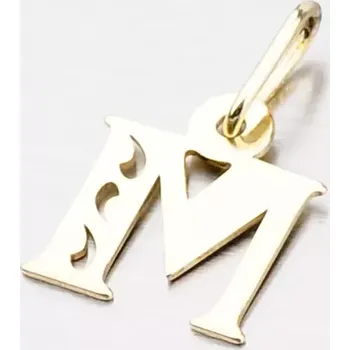 Přívěsek Přívěsek žluté zlato 585 písmeno M 442-0002-M