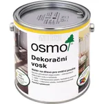 OSMO Dekorační vosk transparentní 2.5 l Šedý granit 3118