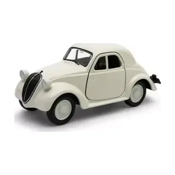autíčko Welly Fiat 500 Topolino (1936) 1:34 červená (WE43852F-CW-CERVENA)
