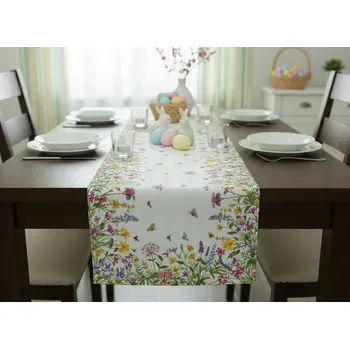 ubrus Vzorovaný ubrus - běhoun na stůl SPRING II. 40x140 cm Mybesthome