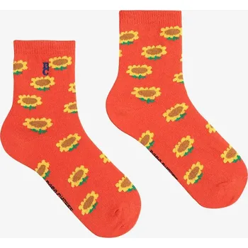 Dívčí oblečení Dětské ponožky Bobo Choses Sunflower oranžová barva, 125AI007 23X, vel. 32/34