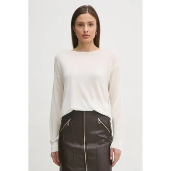 Dámský svetr Svetr United Colors of Benetton dámský, béžová barva, lehký, 103VD10AV 01X, vel. M