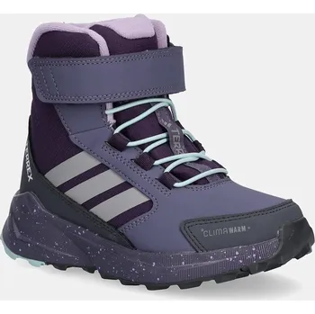Chlapecká obuv Dětské boty adidas TERREX TERREX TRAILMAKER 2 CW+ fialová barva, JS2935 45X, EUR 28.5