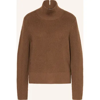 Dámský svetr Windsor. Dámský Svetr Z Merino Vlny, hnědá, 36