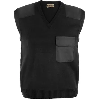 Pánská bunda Vesta pletená černá Z0052 Barva: Černá, Velikost: S