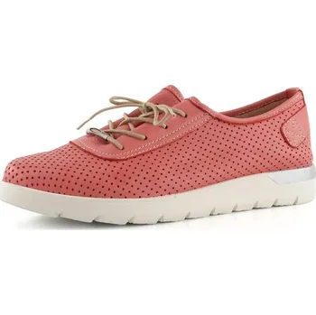 Dámské polobotky Looke perforované šněrovací polobotky Madie coral L0674_25 - 37 | P673741