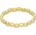 Goldstore Zlatý prsten drobná srdíčka Velikost: 57, Váha: 2.67 g
