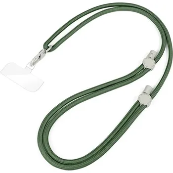 Pouzdro na mobilní telefon DUX DUCIS Plaz - řemínek na telefon přes tělo - zelený