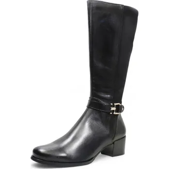 Dámské kozačky DÁMSKÉ KOZAČKY REGARDE LE CIEL JOLENE 35 ČERNÁ Barva: Černá, Velikost: 39