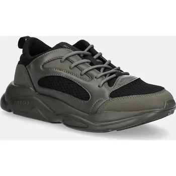 Pánské tenisky Tenisky HUGO Leon zelená barva, 50536261 50536261.309 91X, EUR 43