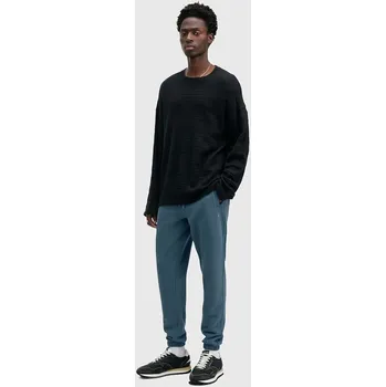 Bavlněné tepláky AllSaints RAVEN SWEATPANT modrá barva, M031TA 50X, vel. XXL