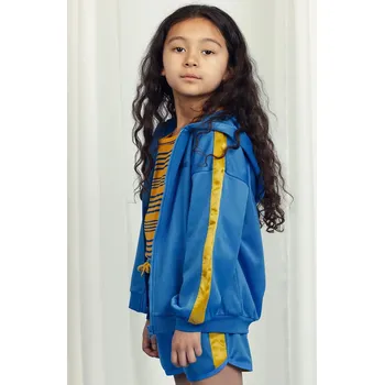 Chlapecká mikina Dětská mikina Mini Rodini 2522014560 modrá 50X, vel. 80-86