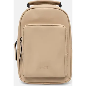 Sportovní batoh Batoh Rains Book Daypack Mini W3 béžová barva, malý, hladký, 13690-24 13690.24 08X, vel. ONE SIZE