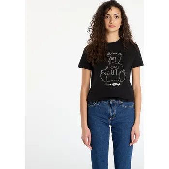 Dámské tričko Tričko GUESS Unique Attitude Ss T-Shirt Black M