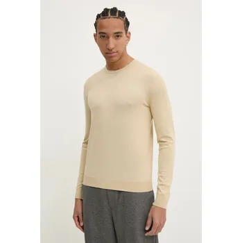 Pánský svetr Svetr HUGO 50532074 béžová 08X, vel. M
