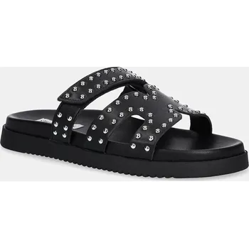 Dámské pantofle Kožené pantofle Steve Madden Missile-S dámské, černá barva, SM11003772 SM11003772.032 99X, EUR 37