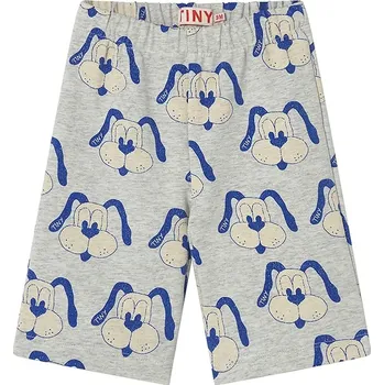 Kojenecké kalhoty Tinycottons DOGS BABY PANT šedá barva, s potiskem, SS25-468 SS25.468 09X, vel. 68