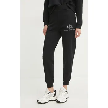 Bavlněné tepláky Armani Exchange XW000162.AF11851 černá 99X, vel. L