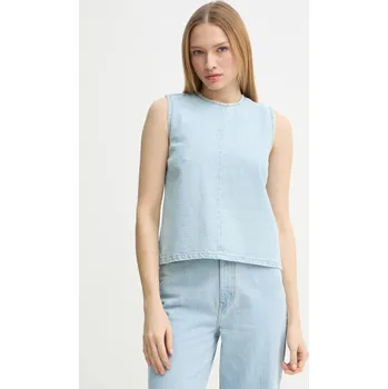 Džínový top 2NDDAY Citrine- 2251737964 modrá 50X, vel. 36